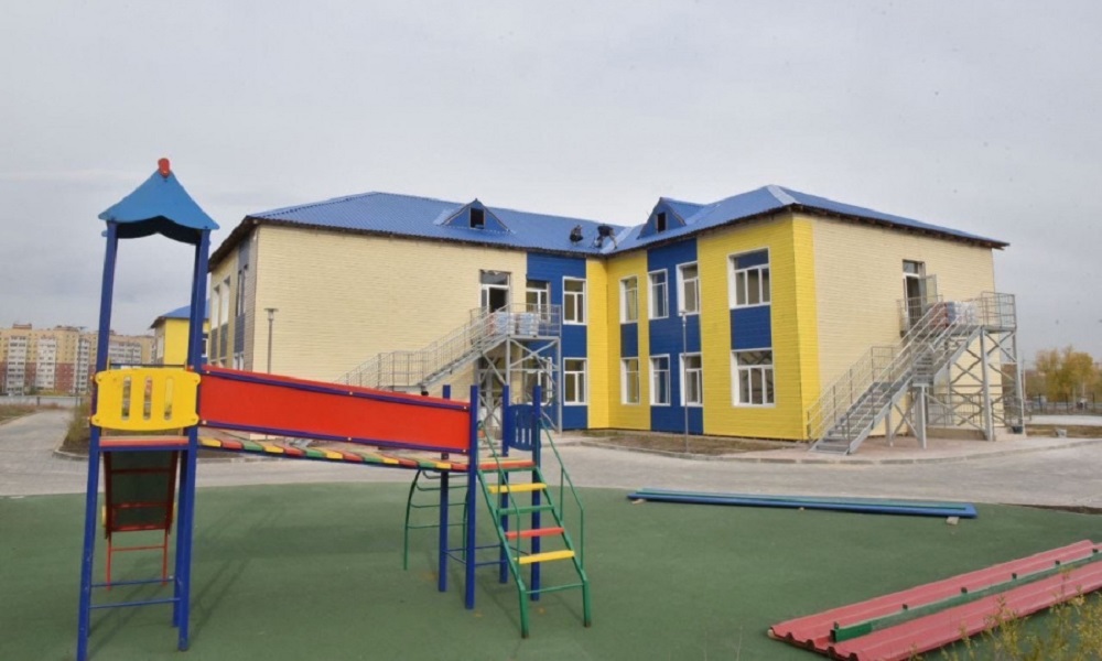 В Омске детский сад в микрорайоне Прибрежном оснастили необходимой техникой и бытовыми принадлежностями