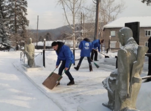 В Омской области высадился "Снежный десант"