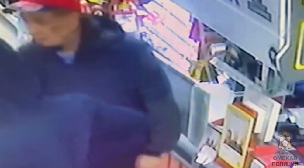 Омская полиция просит помощи в поиске подозреваемого в совершении преступления