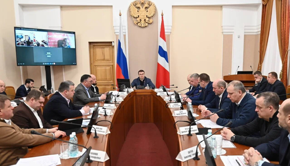 На заседании под руководством Виталия Хоценко обсудили реализацию нацпроектов и госпрограмм в регионе