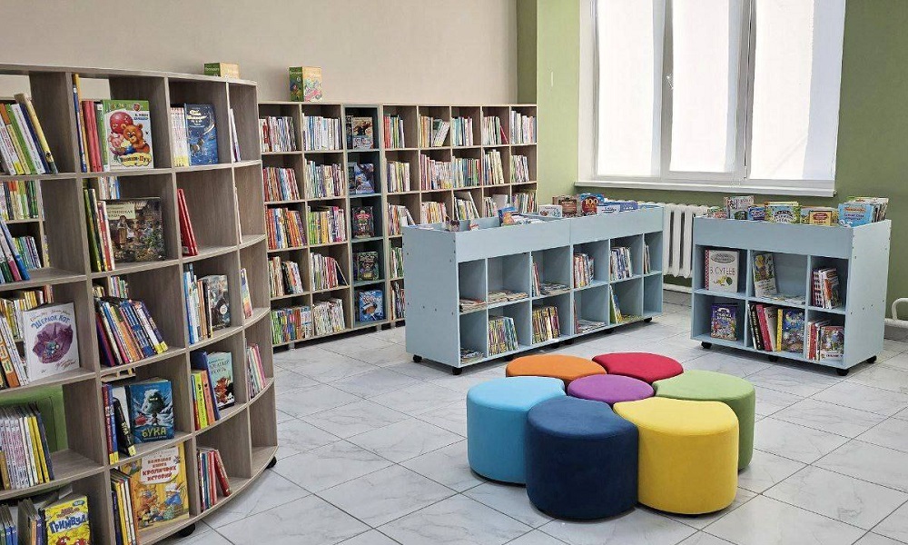 Виталий Хоценко сообщил об открытии ещё одной детской модельной библиотеки в рамках нацпроекта «Семья» 