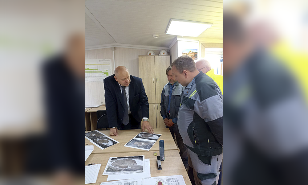 Сергей Шелест проверил ход рекультивации свалки в Ленинском округе