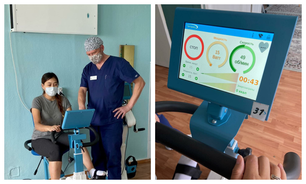 Для омской БСМП № 1 закупили новые тренажёры для реабилитации пациентов 