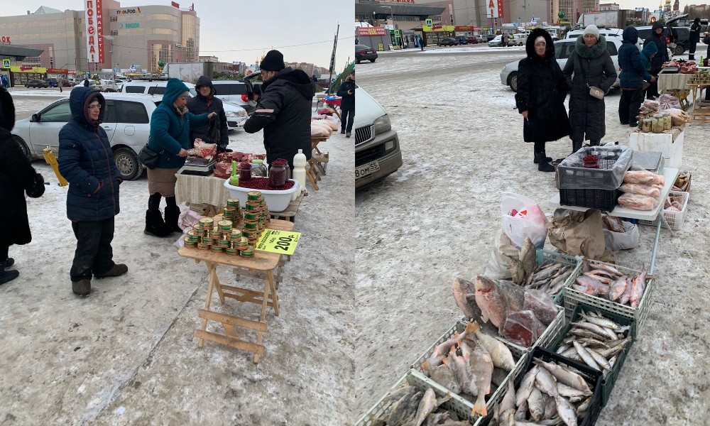 За 2021 год на Левом берегу Омска составили 82 протокола о стихийной торговле