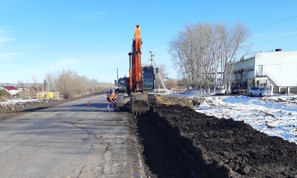 Начался второй этап капремонта дороги из Омска в Калачинск