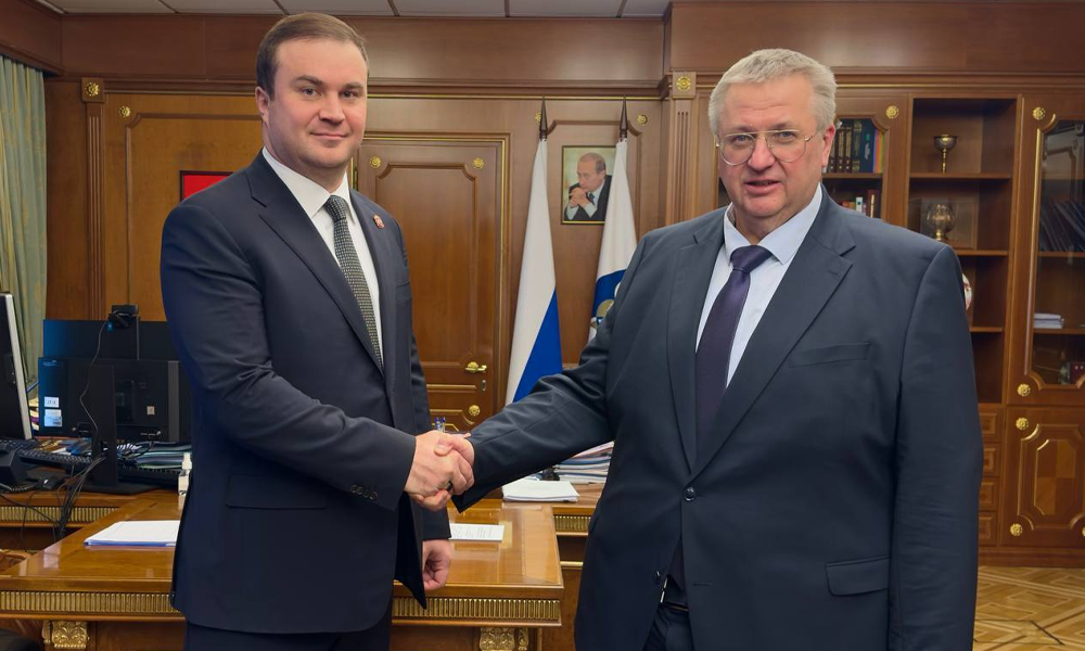 Виталий Хоценко провёл встречу с вице-премьером РФ Алексеем Оверчуком