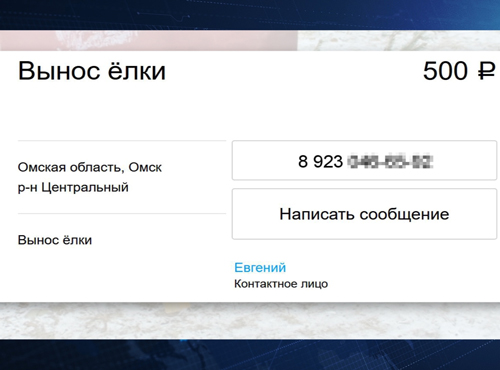 Омичей спасут от "невыносимой" ёлки