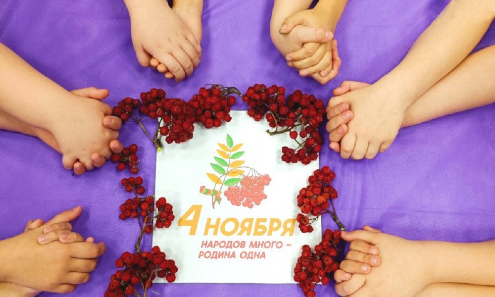 Омские социальные учреждения провели более 100 патриотических акций в День народного единства 