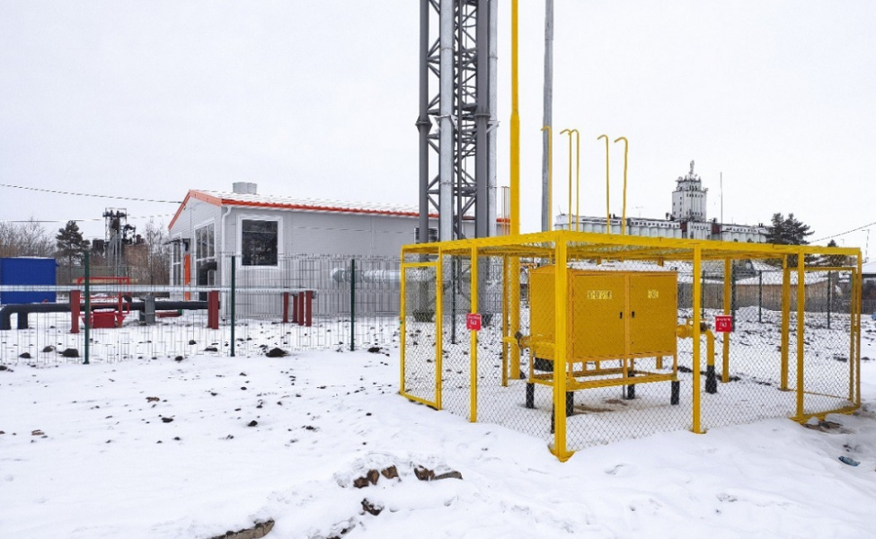 В Калачинске подключили к природному газу новую котельную