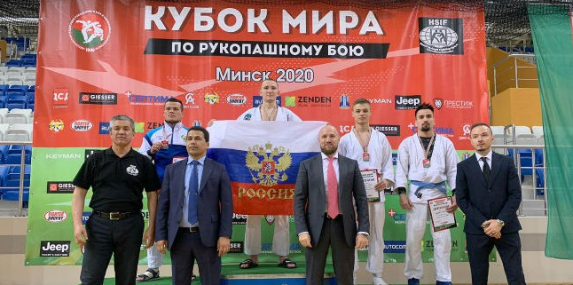 Омич Артём Нужнов завоевал Кубок мира-2020 по рукопашному бою