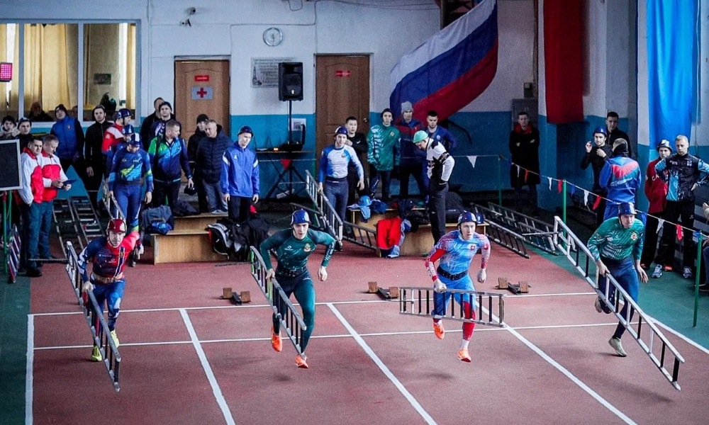 В Омске прошли всероссийские соревнования МЧС России по пожарно-спасательному спорту «Мемориал Василия Иванкова»