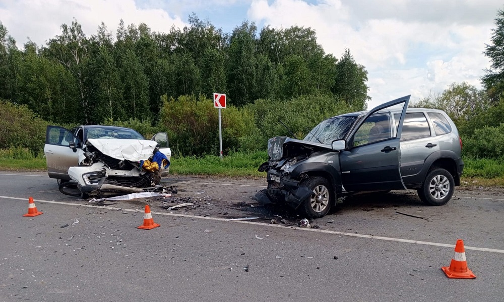 Во встречном столкновении авто в Шербакульском районе пострадали 5 человек