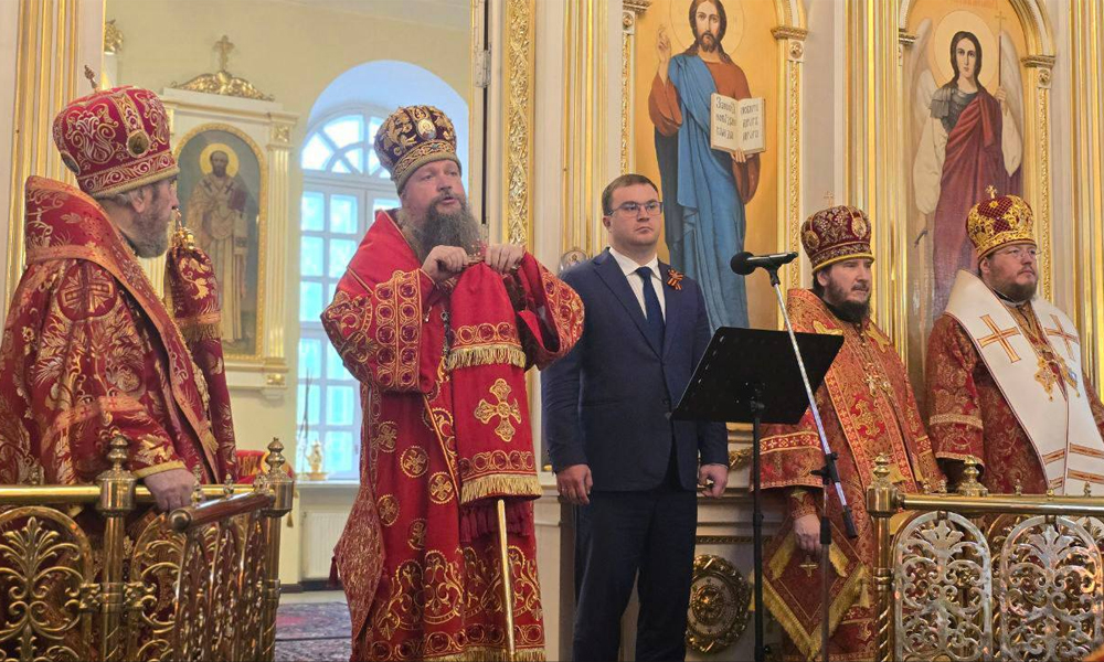 Виталий Хоценко принял участие в освящении Свято-Никольского Казачьего собора