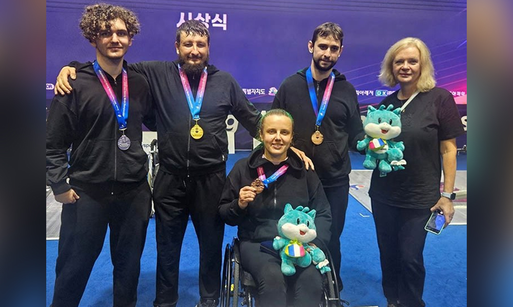 Омский паралимпиец Вадим Шенфельд завоевал серебро на чемпионате мира по фехтованию