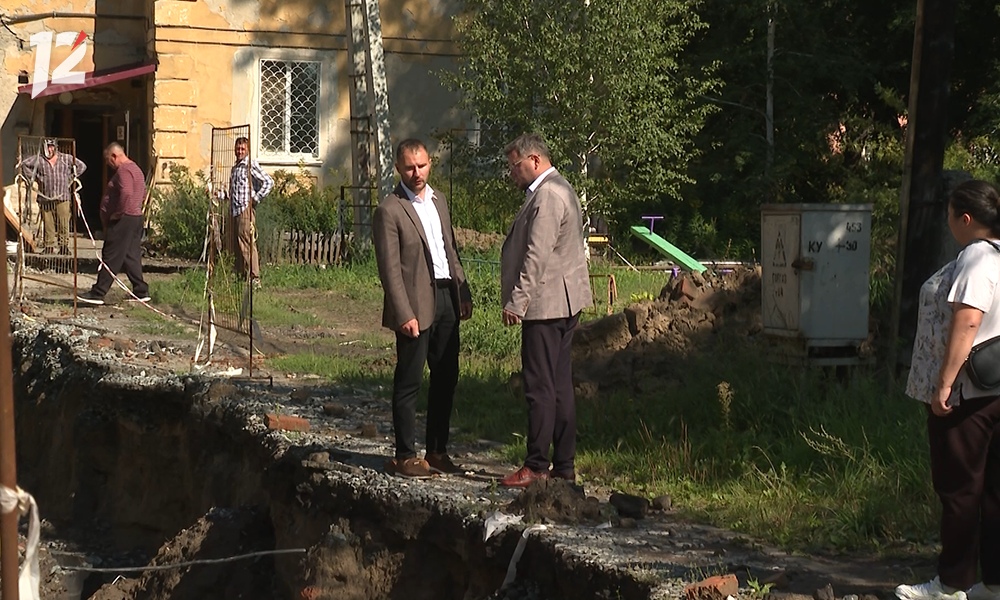 В Советском округе Омска обновляют шесть километров тепловых сетей
