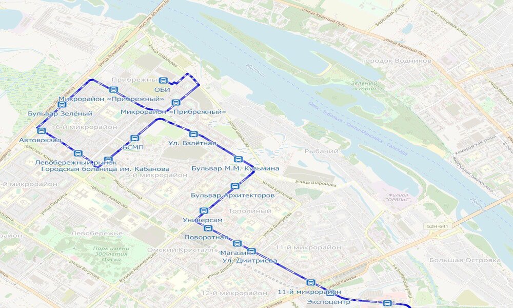 На маршруте № 410 изменится схема движения