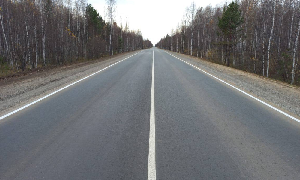 В Омской области начался ремонт дороги Омск — Муромцево — Седельниково