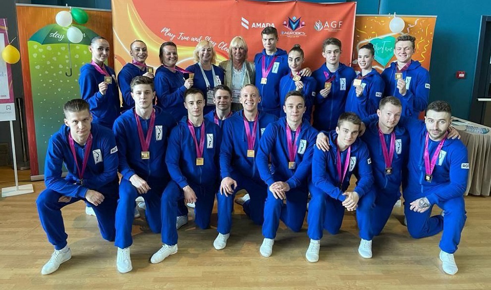 Сборная России, в составе которой есть и омичи, взяла золото чемпионата мира по спортивной аэробике 