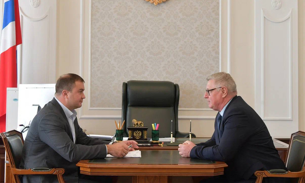 Виталий Хоценко провёл рабочие встречи с главами муниципальных районов