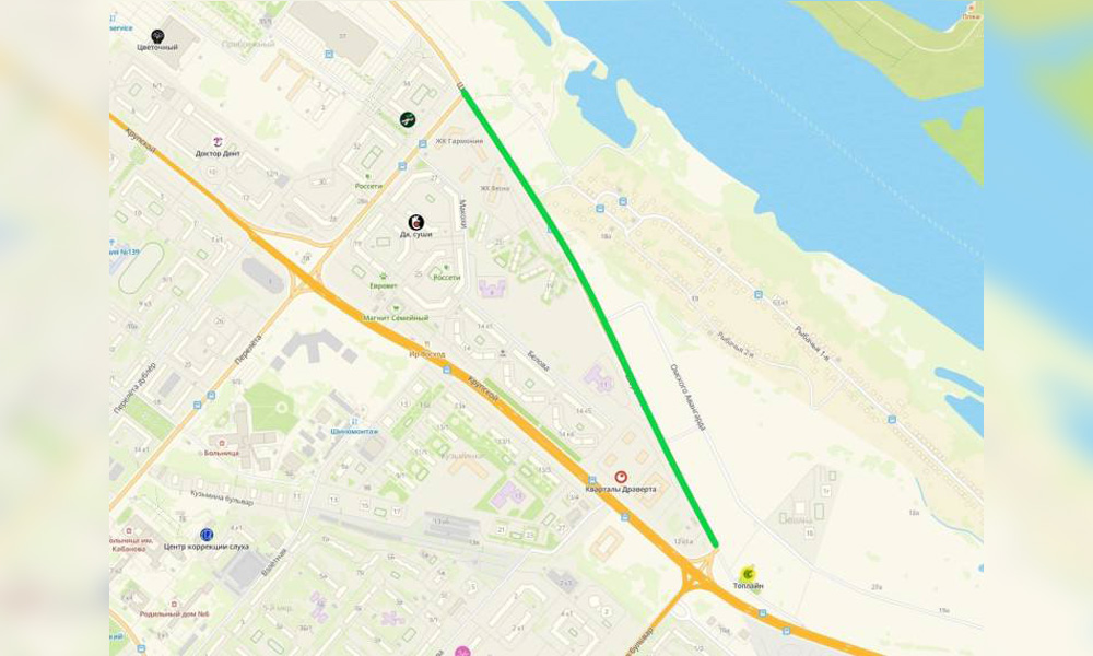 На Левобережье в Омске ввели в эксплуатацию новую ливневую канализацию