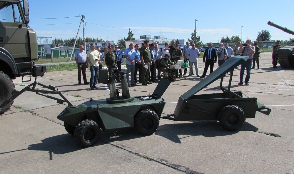 В Омском автобронетанковом инженерном институте разработали роботизированный комплекс технической разведки