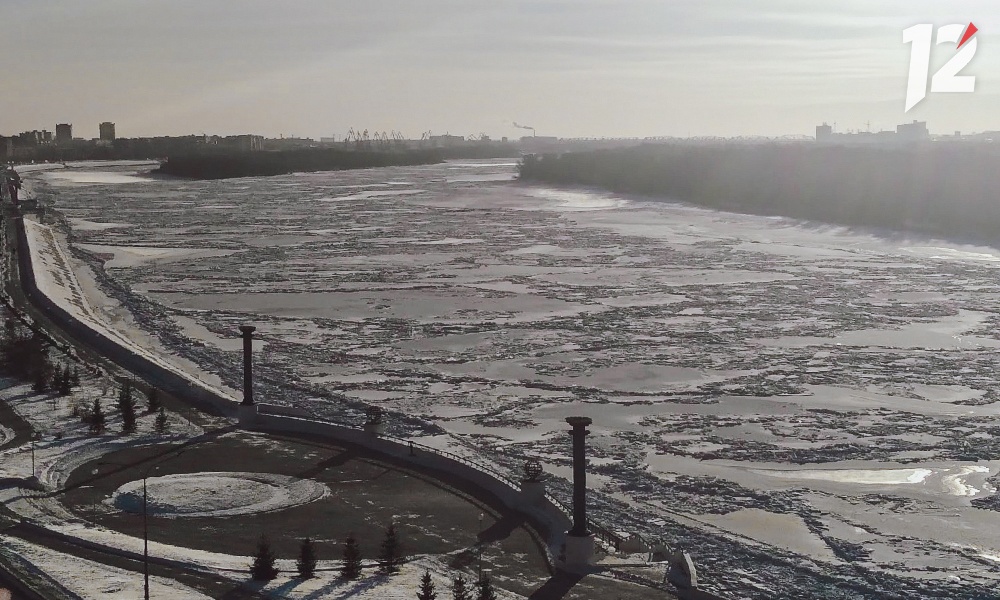 В Омске окончательно замёрз Иртыш 