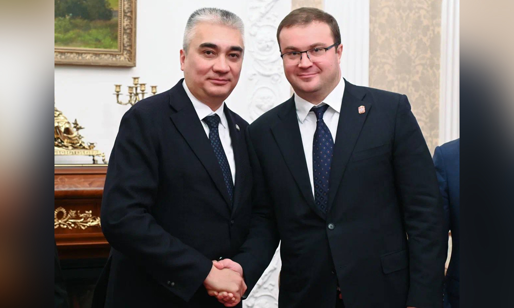 Виталий Хоценко обсудил с послом Узбекистана новые совместные проекты