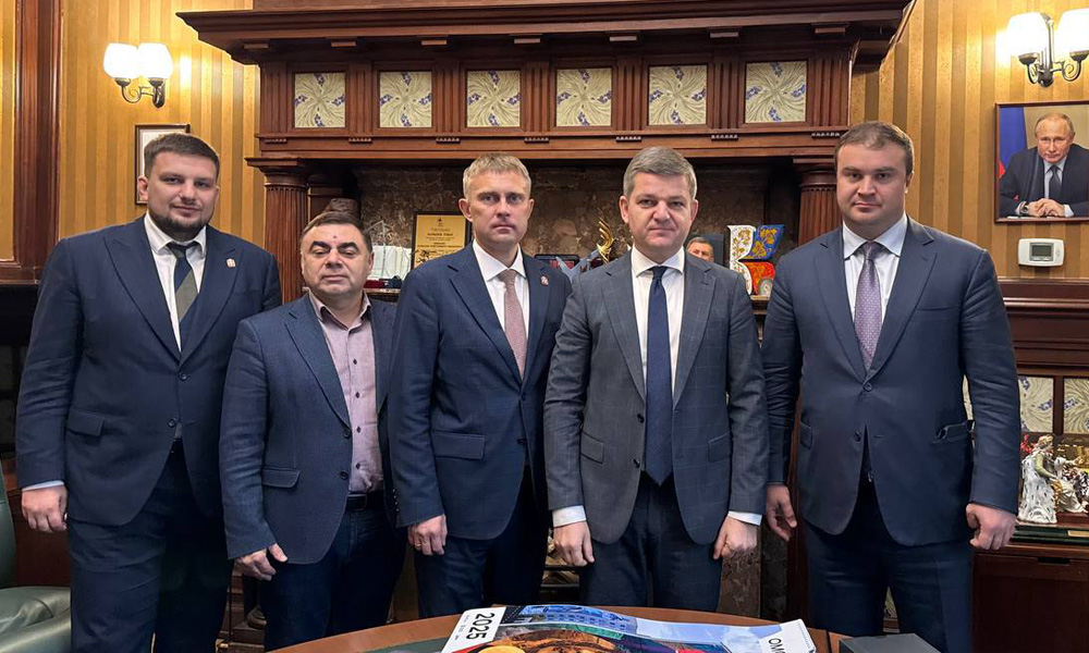 Виталий Хоценко провёл рабочую встречу с генеральным директором Президентского фонда культурных инициатив