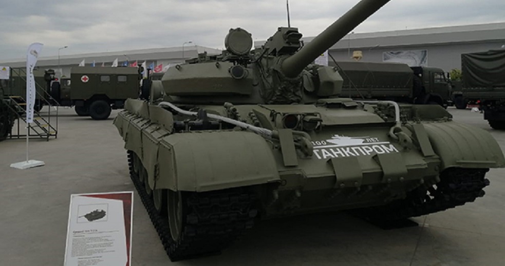 Омские танки дополнили экспозицию выставки в Московской области