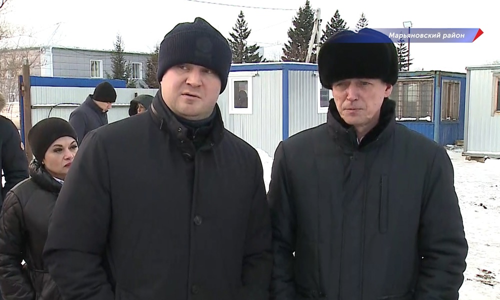 Губернатор Виталий Хоценко посетил Марьяновский район