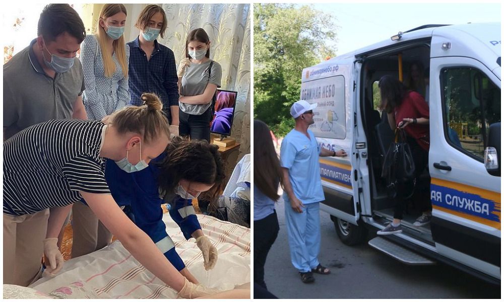 В фонде «Обнимая небо» делятся опытом выездной паллиативной службы с омскими специалистами