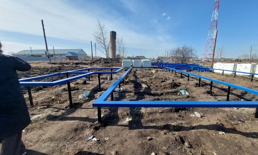 В Калачинском районе Омской области приступили к возведению нового ФАПа