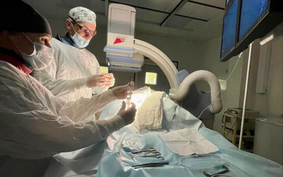 Омские врачи спасли пожилую омичку с обширным инсультом 