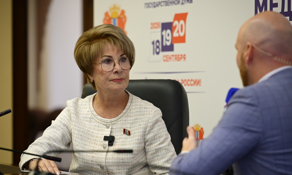 Лидия Герасимова: «Выборы идут в штатном режиме»