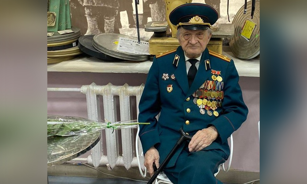 Почётный гражданин Омска Николай Казикин отметил столетний юбилей