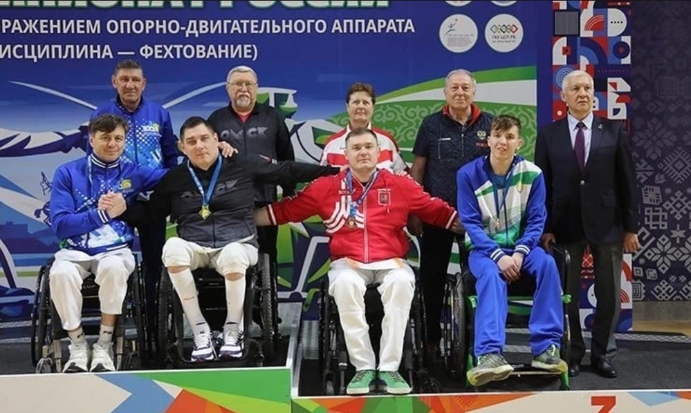 Член общественного совета проекта «ПРОдвижение ГЕРОЕВ» Александр Кузюков взял золото на чемпионате России по фехтованию на колясках