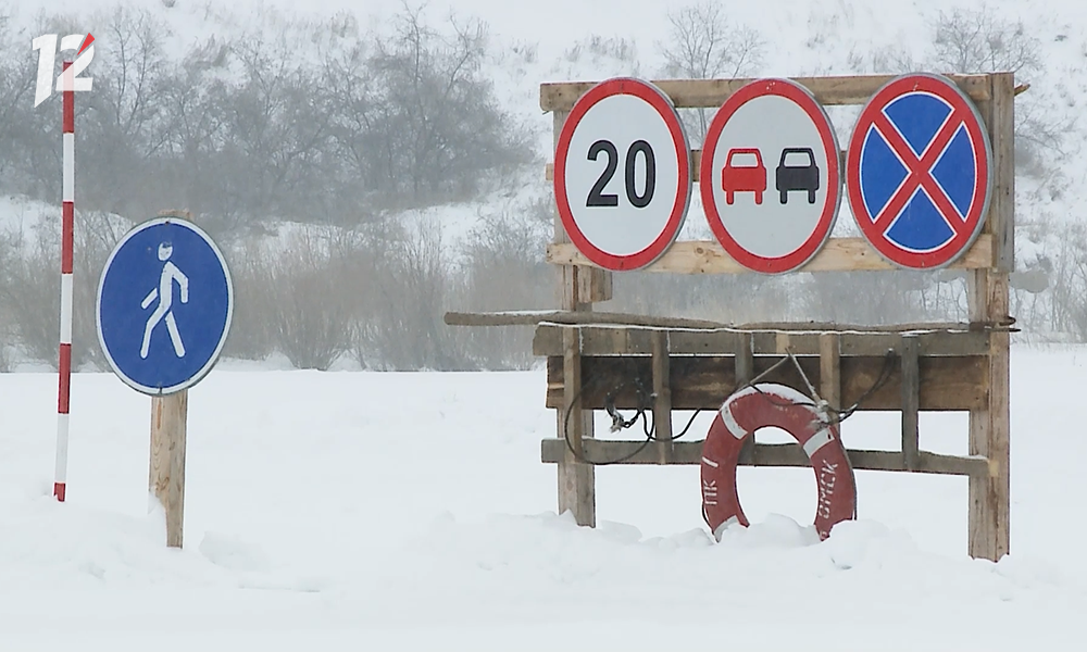 На трёх ледовых переправах Омской области увеличили грузоподъёмность