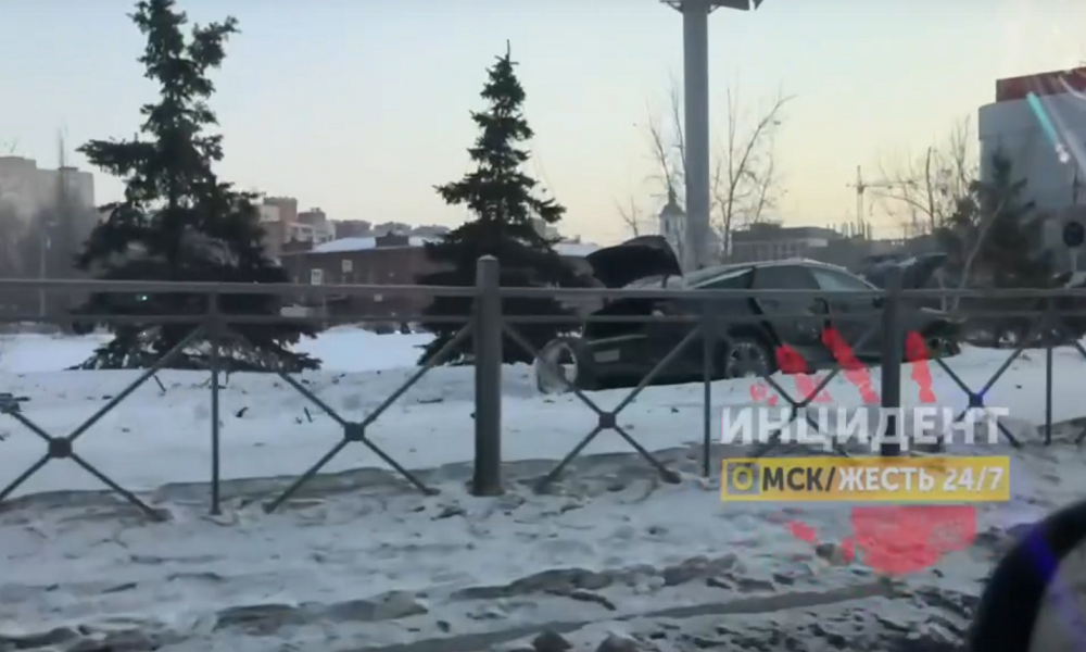 Житель Казахстана с признаками опьянения устроил ДТП в центре Омска