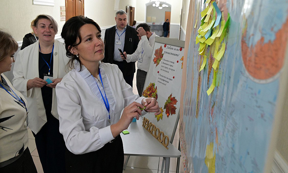 В институте развития образования Омской области прошёл очный этап конкурса «Современный омский педагог»