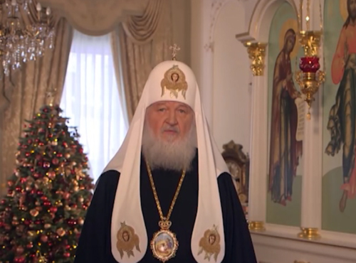 Патриарх Кирилл в Рождество призвал россиян дарить друг другу радость и любовь