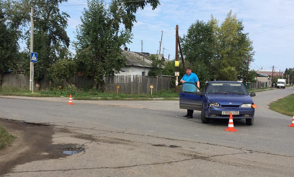 В Омской области пьяный водитель сбил пожилую женщину 
