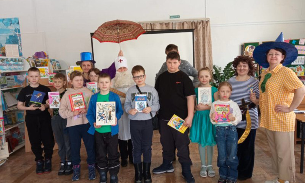 В Кормиловском районе прошла Всероссийская акция «Неделя детской книги»