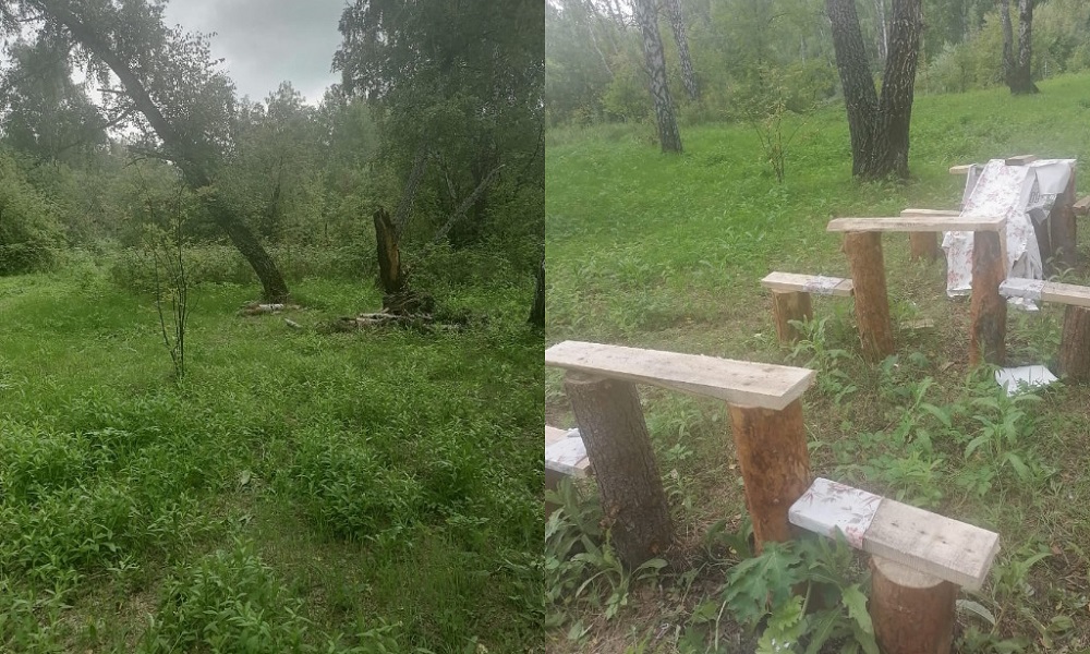 На севере Омской области неизвестные разгромили детский палаточный лагерь