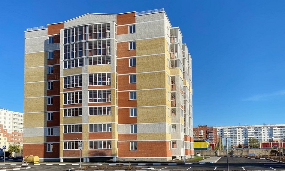 В омском Амурском посёлке построили девятиэтажный дом
