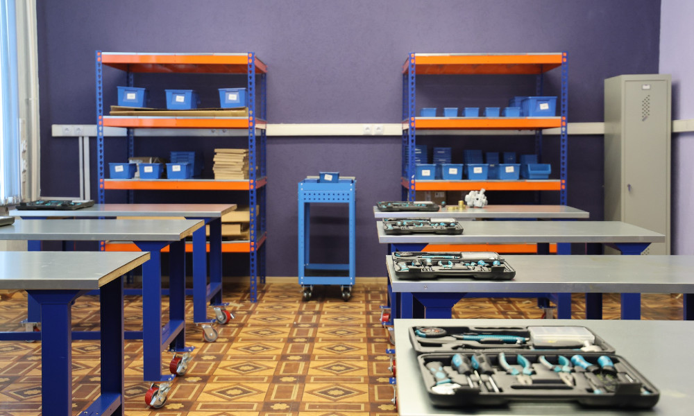 В Омском политехе открыли лабораторию бережливого производства