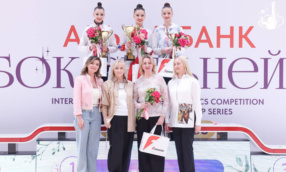 Омички стали призёрами второго этапа Кубка сильнейших по художественной гимнастике