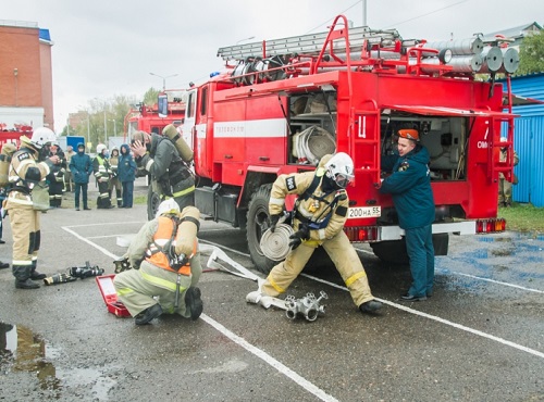 Огнеборцев пожарно-спасательной части №5 признали лучшими
