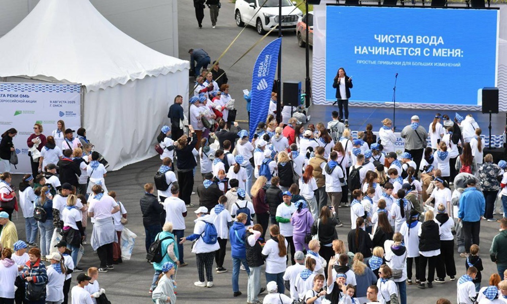 Виталий Хоценко поблагодарил участников акции «Вода России»