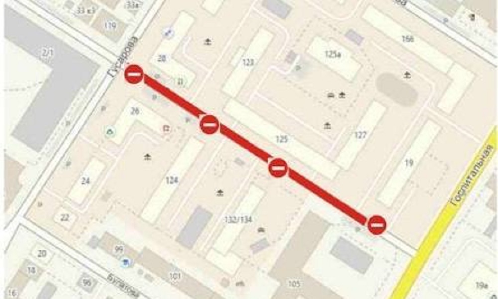 В Омске закроют для проезда участок улицы Рабиновича