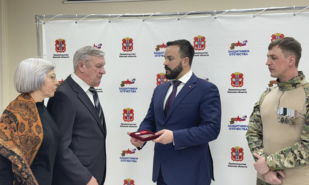 В Омске к госнаградам представили бойцов ЧВК «Вагнер»